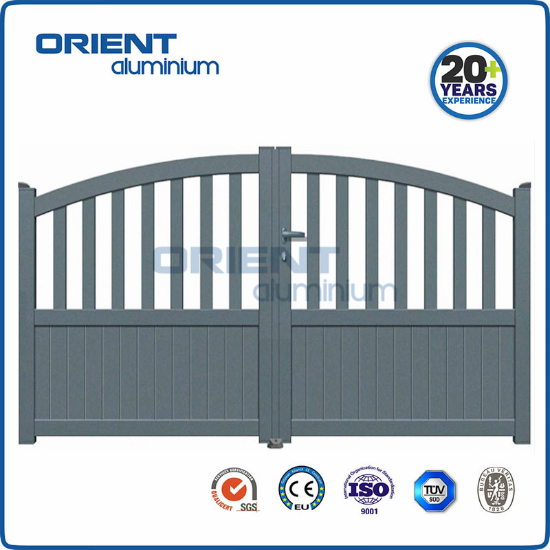 3000*1800mm Germany Market Aluminium/Wrought Iron Fence Gate/ Swing Gate Driveway Gate