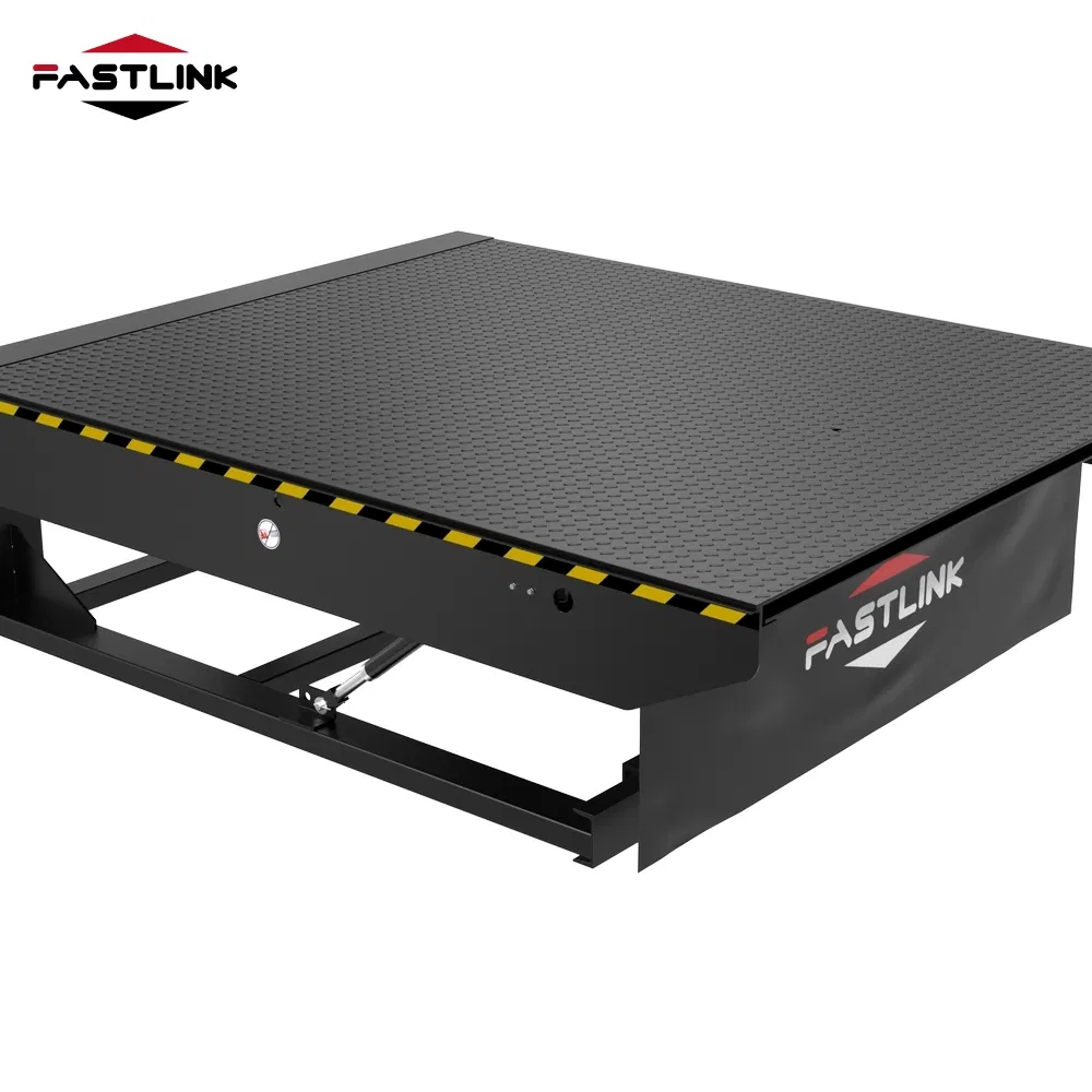 Fastlink Industrial Alloy Increased Security and Protection Overhead Door Telescopic Lip Equipment Dock Levelers