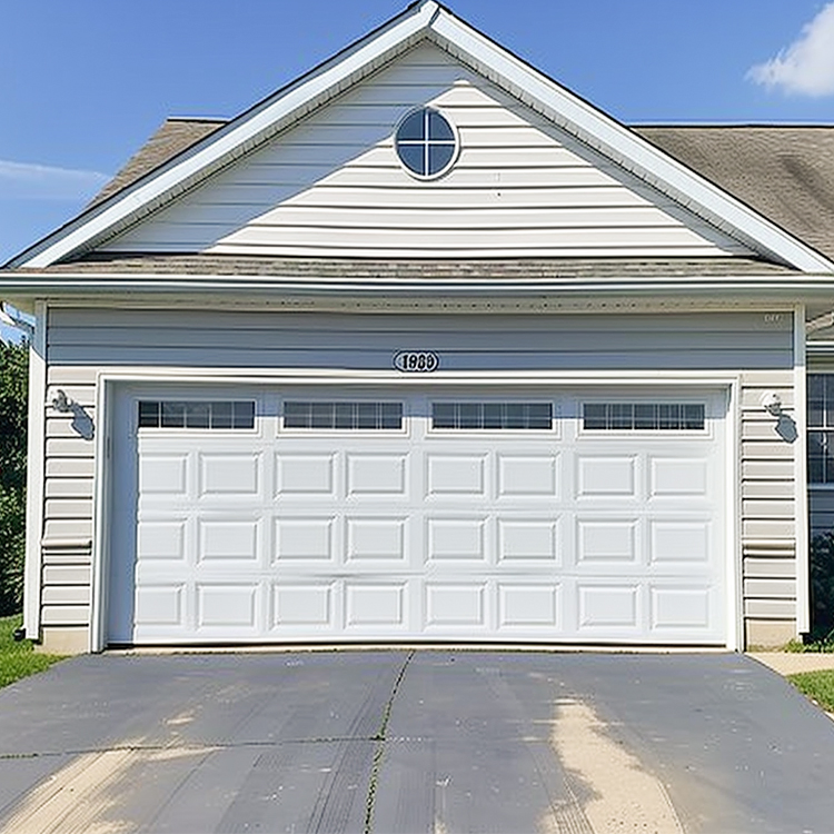 Hot Sale Automatic Sandwich Panel Insulated Garage Door for Residential Parking Garage