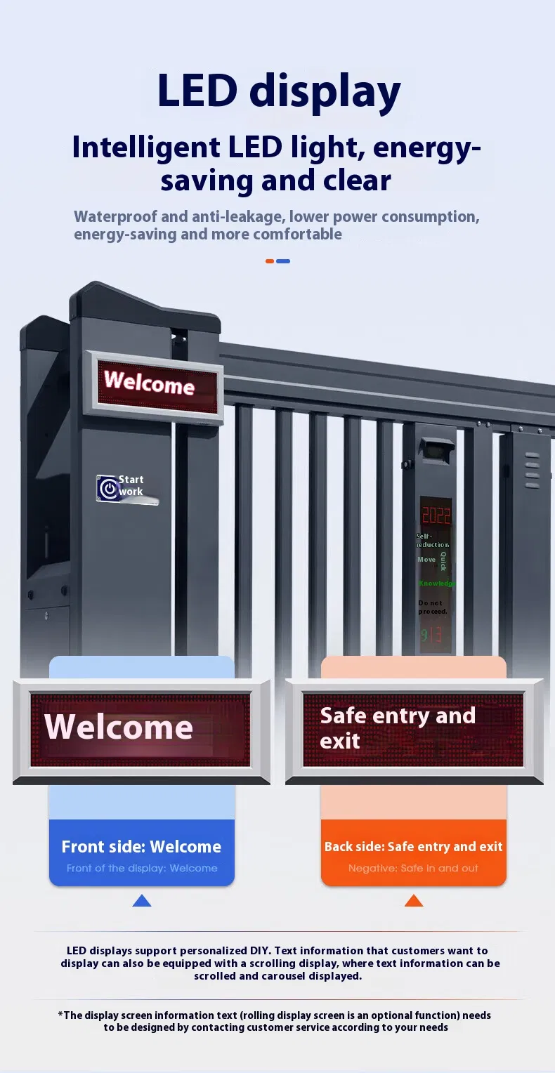 Segment Sliding Gate