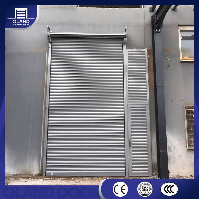 China Automatic Motorized Galvanized Steel Fireproof Rolling Fire Rated Resistance Roller Shutter Rolling Shutter Door