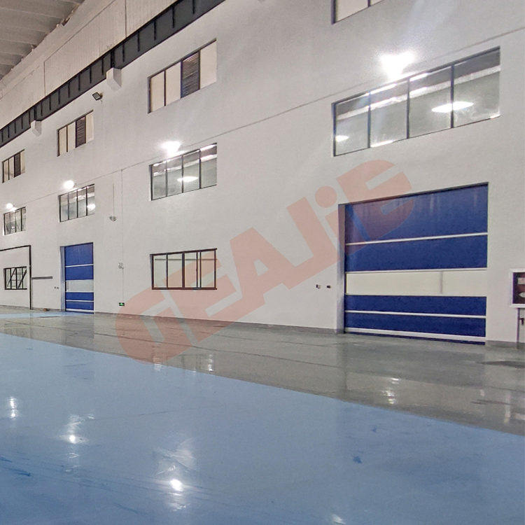 PVC High Speed Rapid Door for Workshop Cleanroom Dustproof Automatic Roll up Door