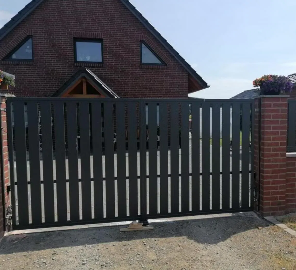 Aluminum Fence Wrought Iron Fence Aluminum Gate Driveway Gate Swing Gate Automatic Gate Sliding Gate Wrought Iron Gate