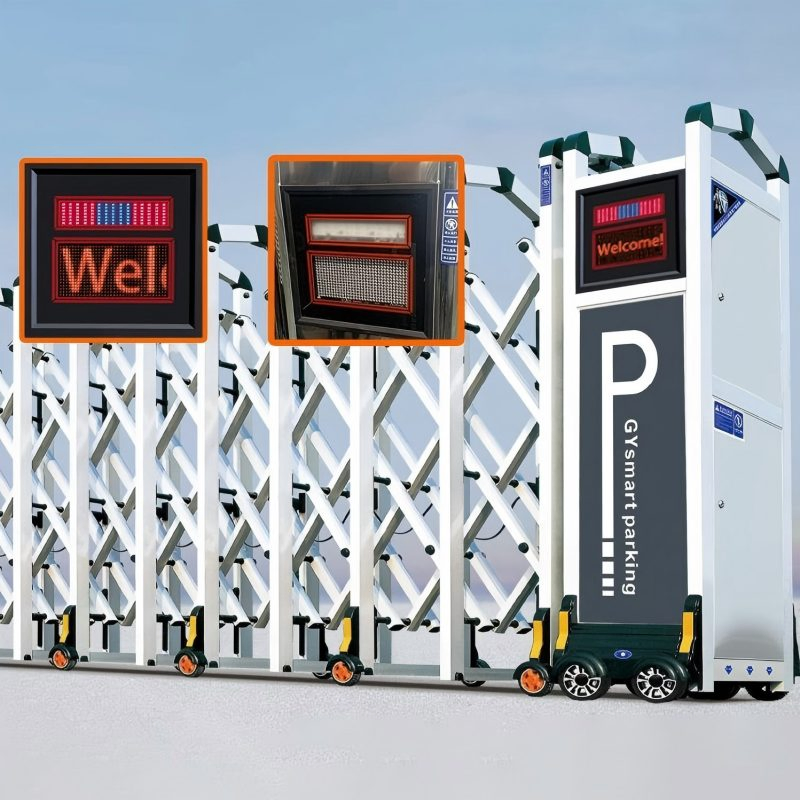 Xgy Modern Main Door Designs Remote Control Telescopic Gates Electric Automatic Aluminum Steel Driveway Retractable Gate for House Outdoor