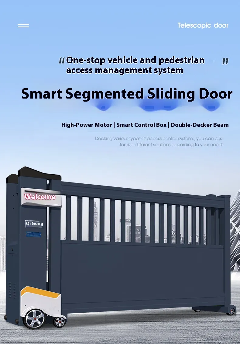Telescopic Sliding Gate Installation