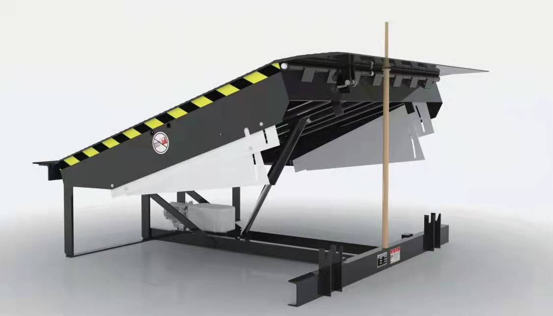 Telescopic-Lip Swinging Lip Vehicle Lift Equipment Car Lift Dock Loading Ramp Leveler Garage Equipment Loading and Unloading Device
