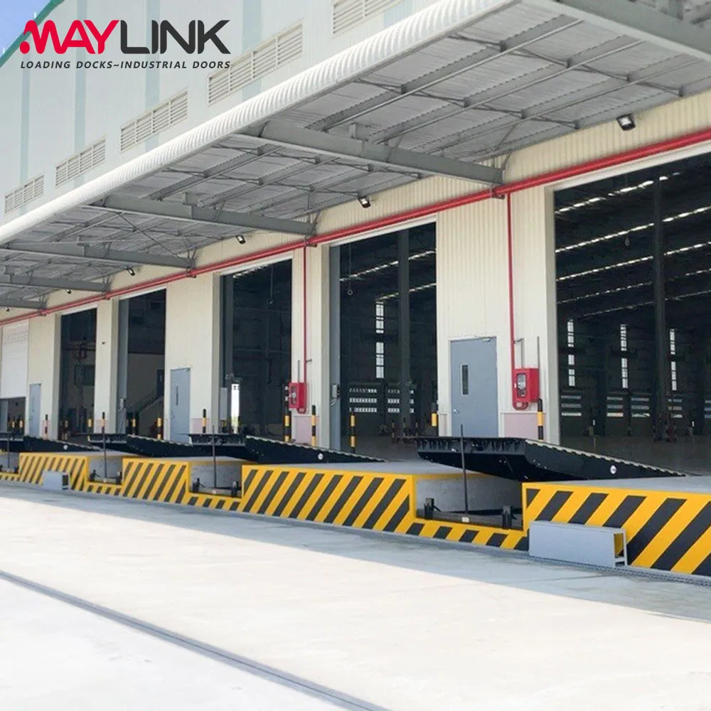 Maylink Robust Design Low Maintenance Telescopic Lip Full Range Hydraulic Logistics Platform Dock Leveler