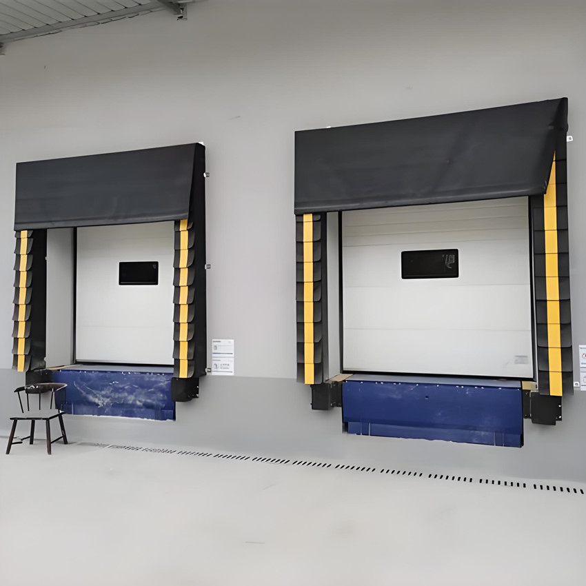 Industrial Automatic Vertical Lift Insulated Overhead Sectional Doors for Warehouse or Factory