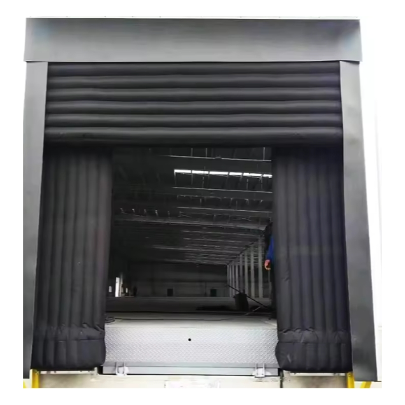 Inflatable Adjustable Dock Seal for Warehouse Loading Platform