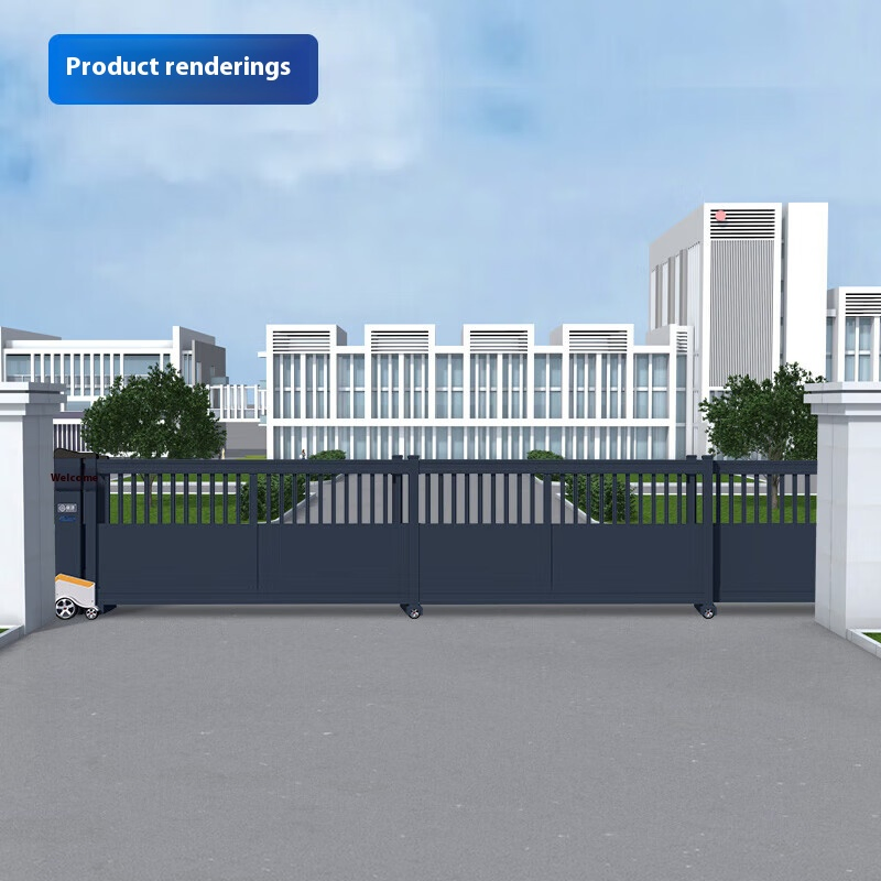 Factory Best Entrance Main Sliding Gate Electric Driveway Telescopic Gate Automatic Gate