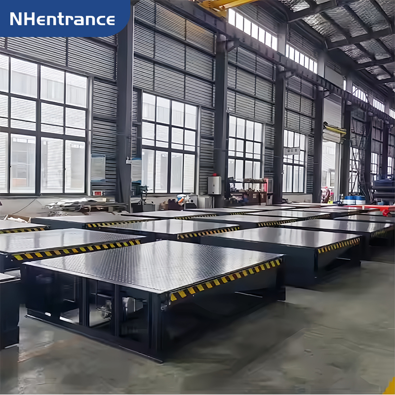 Adjustable Hydraulic Telescopic Dock Leveler Price with Extendable Lip for Truck Loading and Freight Handling