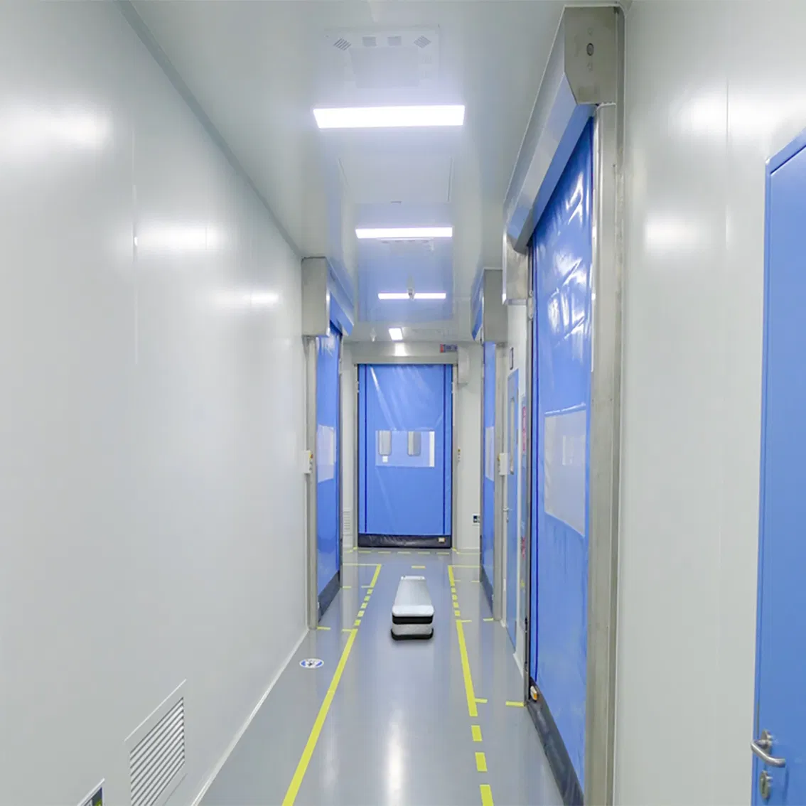 PVC High Speed Roll up Door for Cars Clean Room Sliding PVC Roll-up Door Sealed Vinyl for Outdoor Use