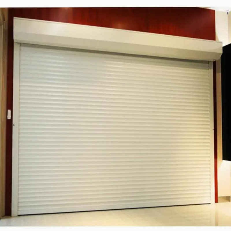 Durable Stainless Steel Fire Rated Thermal Insulation Commercial Rolling Shutter Door for Garages