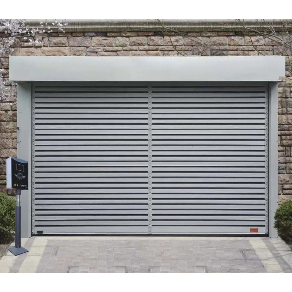 Industrial Sliding Thermal Insulated Automatic Motorized Roller Shutter Security PU Sandwich Panel Metal Timber Wood Sectional Garage Door