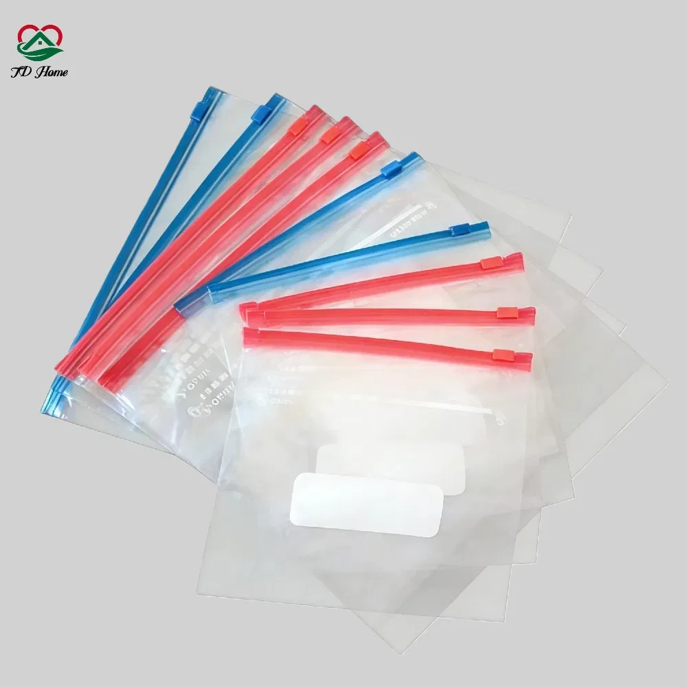 Polyethylene Food Freezer Gallon Slider Ziplock Bags for Candy Nuts Snacks Vegetable Storage