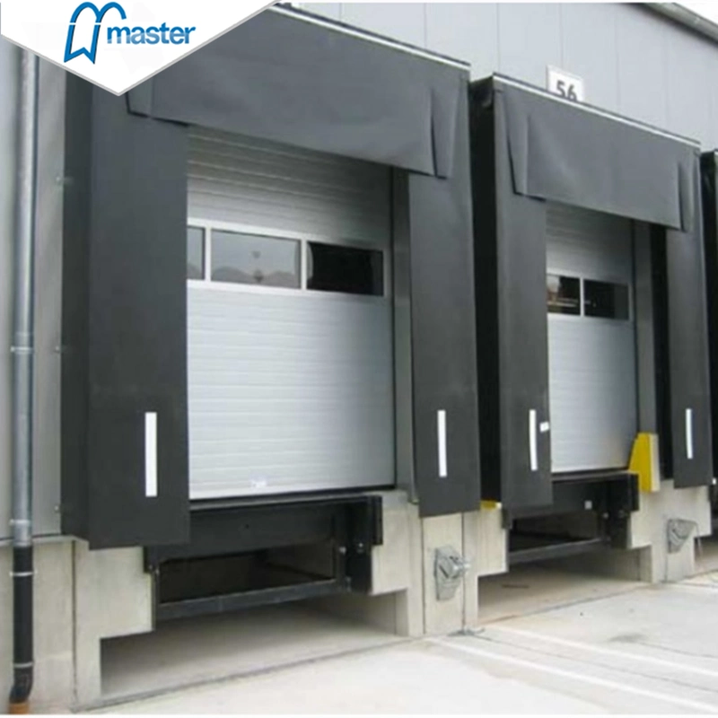 Inflatable Curtain Sponge Mechanical Industrial Sectional Door Loading Dock Shelter &amp; Dock Seal for Warehouse