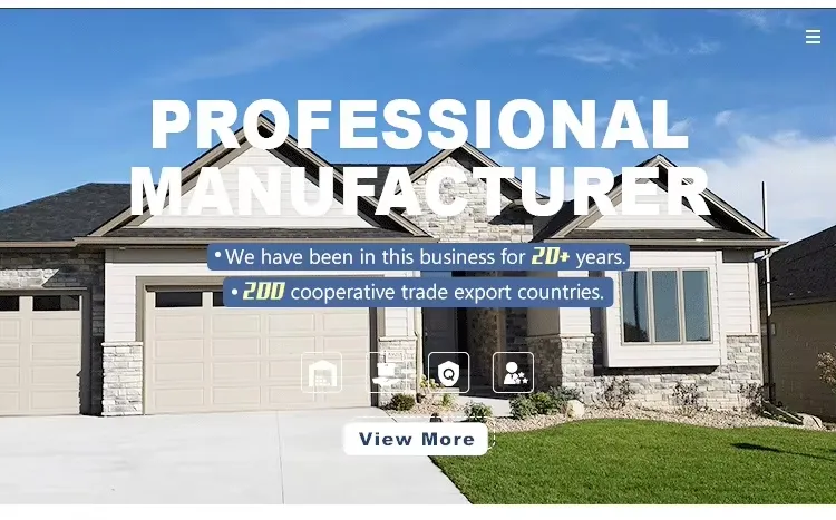 Insulated Automatic Sectional Garage Door