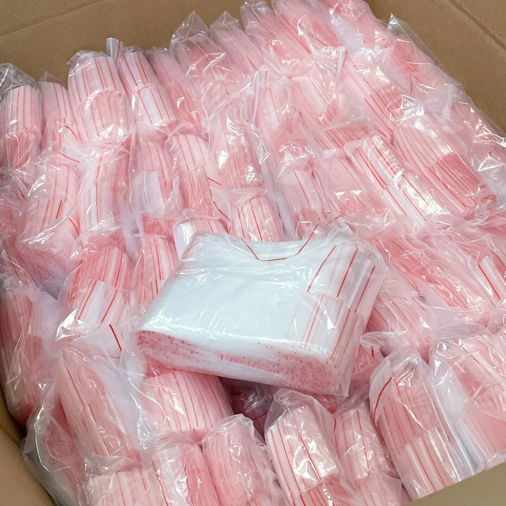 3X3inch 2mil Custom Clear Ziplock Zipper Polyethylene Resealable Packaging Bags