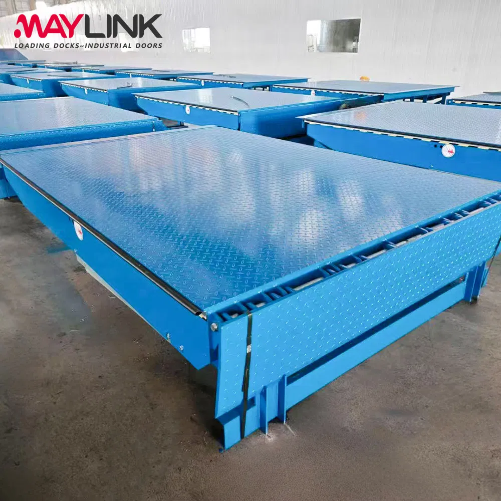 Maylink Robust Design Low Maintenance Telescopic Lip Full Range Hydraulic Logistics Platform Dock Leveler