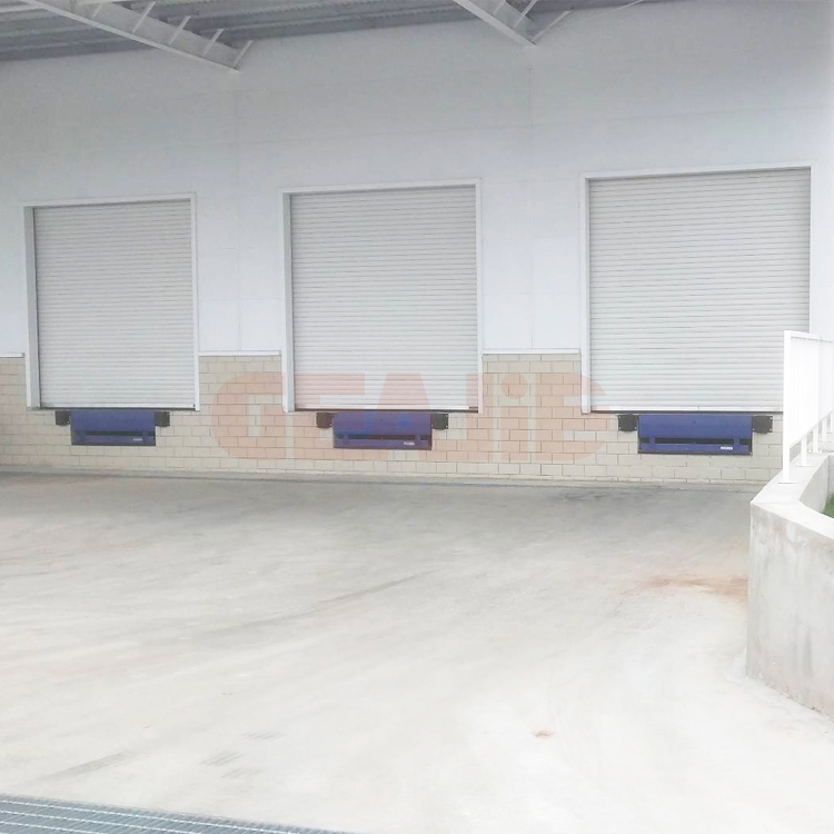 Waterproof Safety Industrial Electric Control Vertical Lift Sectional Door