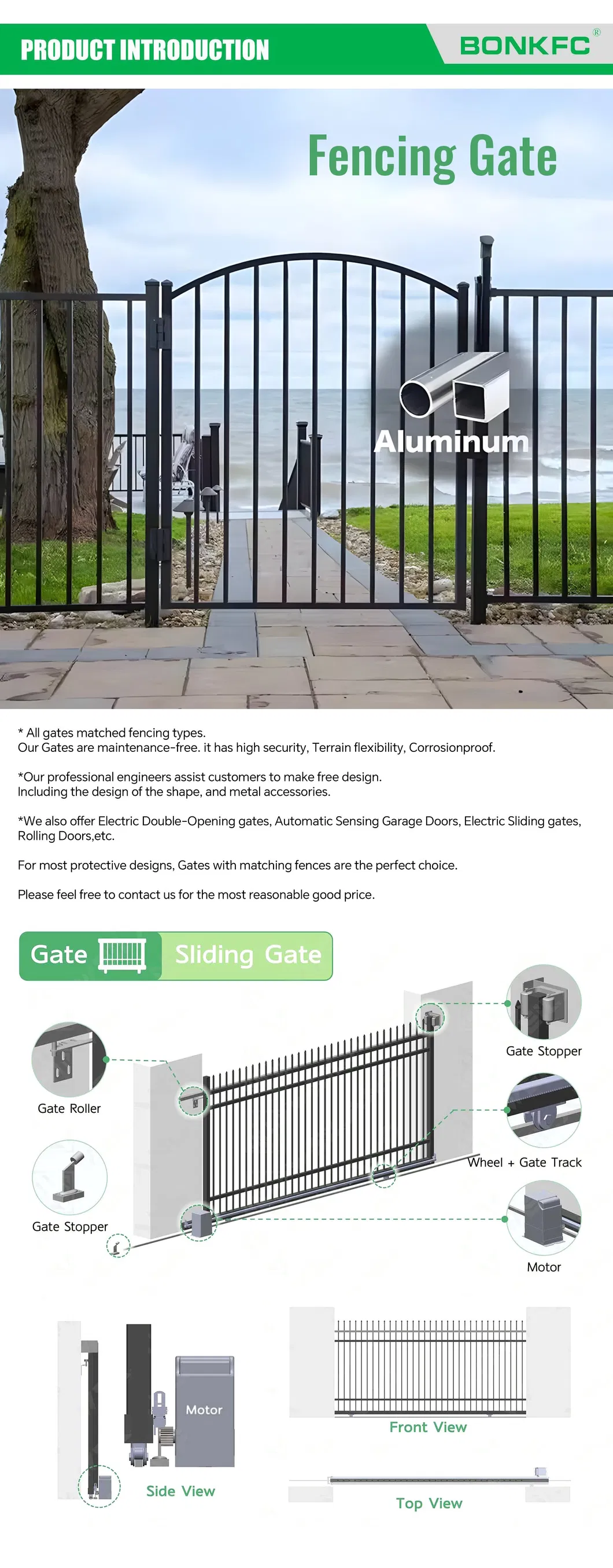 Wrought Iron Gate Detail