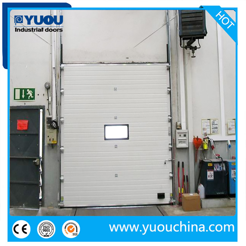 Industrial Automatic or Manual Vertical Lift Sectional Overhead Doors