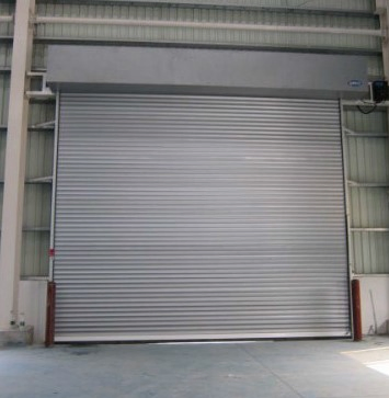 Metal Exterior Galvanized Steel Fireproof Vertical Foamed Industry Metal Iron Foam Roller Shutter Roll-up Curtain Fire Rated Rolling Roll up Industrial Door