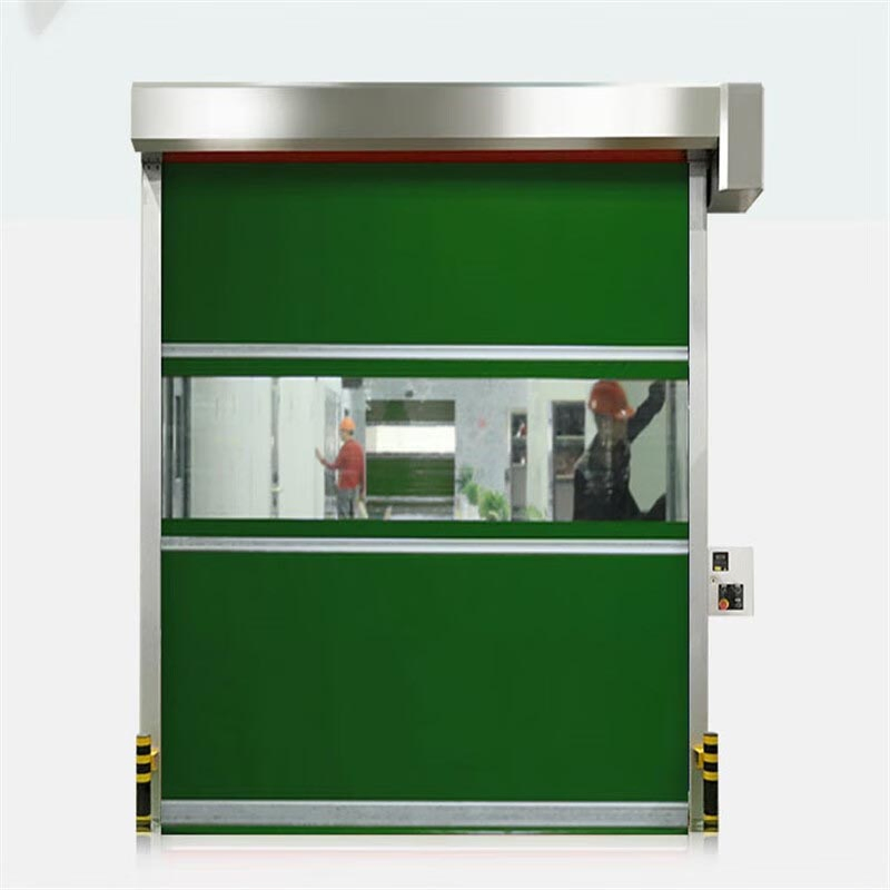 CE and ISO9001good Quality Factory Wholesale High Speed Rapid Rolling Roll up PVC Fast Roller Shutter Door for Clean Room Factory Workshop Warehouse Shops