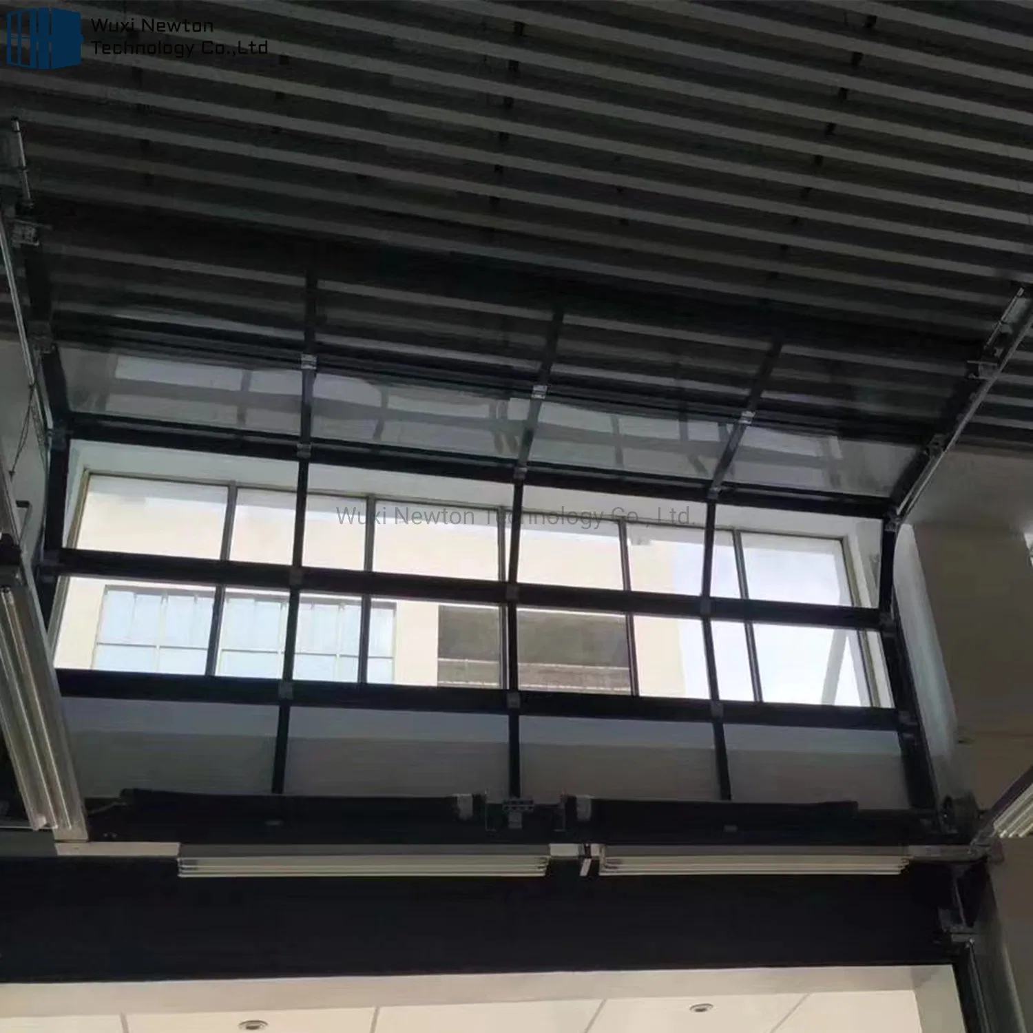 Panoramic Full View Aluminum Sectional Garage Door