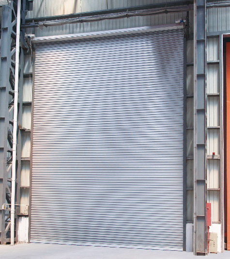 Exterior Vertical Lift Overhead Steel Sectional Industrial Door for Logistics or Warehouse