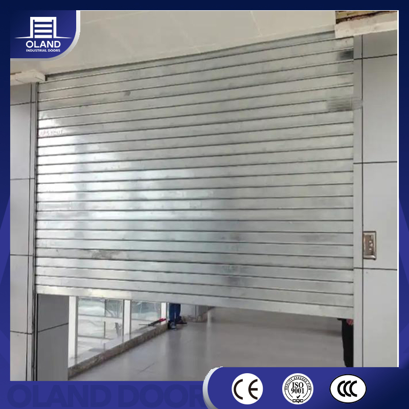 3 Hours Fireproof Steel Rolling up Doors Industrial Warehouse Fire Rated Metal Roller Shutter Door Factory Wholesale Cheap Price