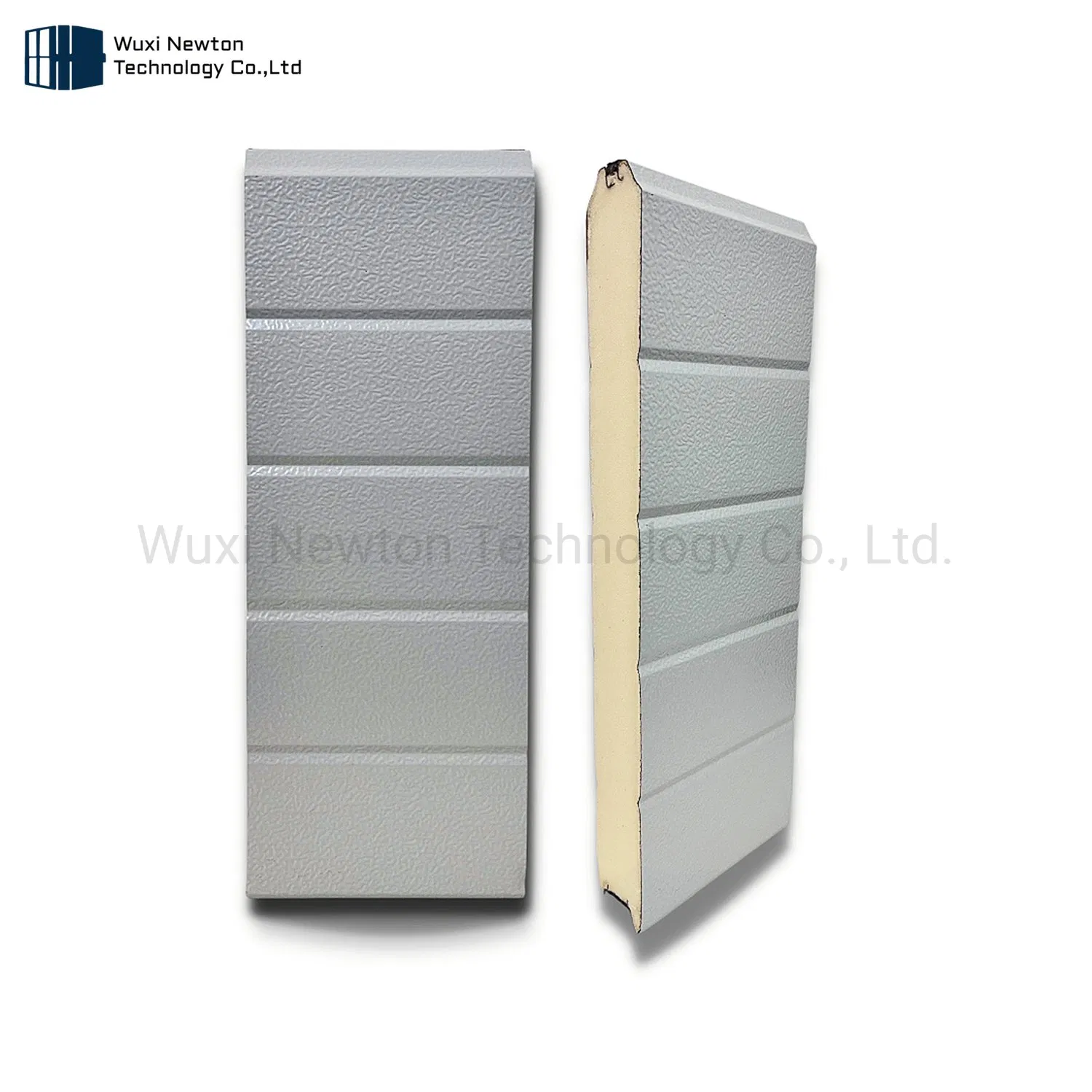 Newton 16X8 8X7 Automatic Insulated Galvanized Steel Sectional Garage Door Sandwich Panel