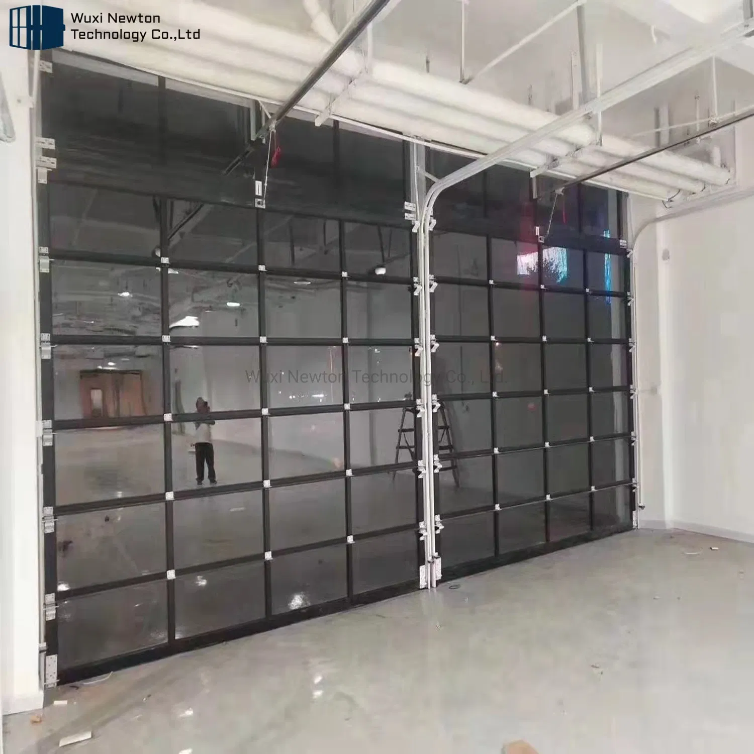 Panoramic Full View Aluminum Sectional Garage Door