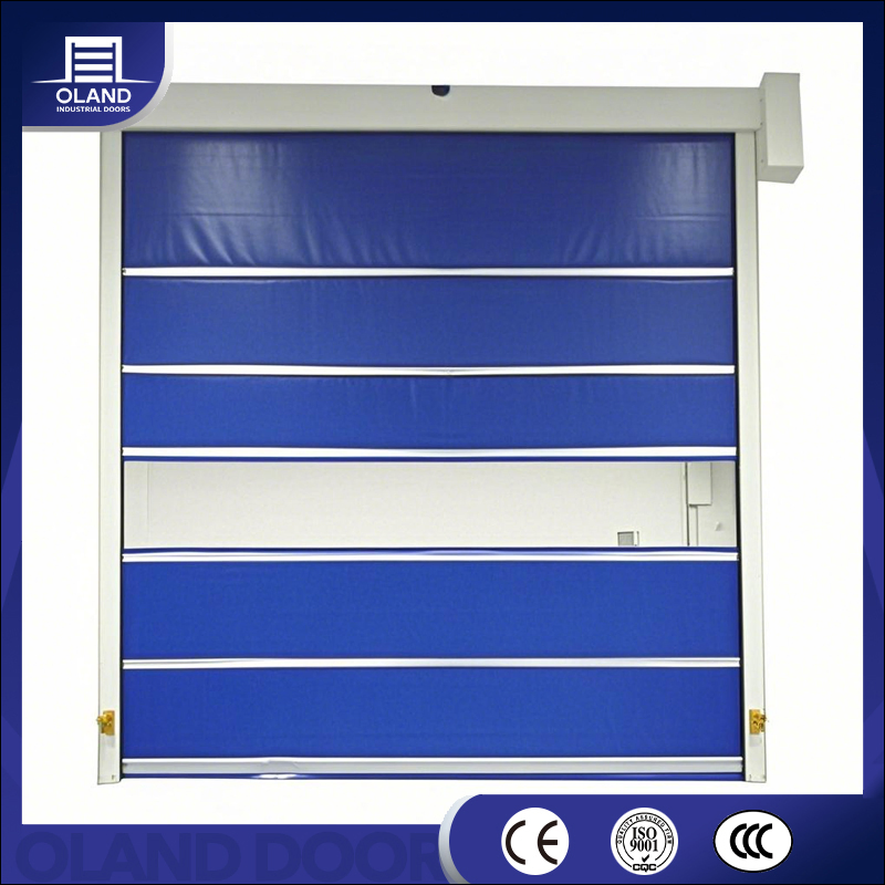 Wholesale Waterproof Security Interior PVC Automatic Motor High Speed Door Roll up Shutter Code Door for Warehouse or Clean Room Doors