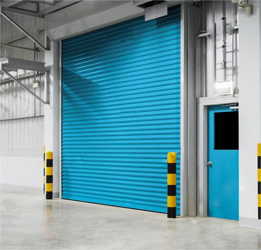 Metal Exterior Galvanized Steel Fireproof Vertical Foamed Industry Metal Iron Foam Roller Shutter Roll-up Curtain Fire Rated Rolling Roll up Industrial Door