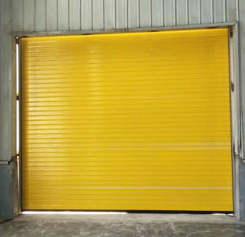 Exterior Aluminum Alloy Sliding Thermal Insulated Roller Shutter Roll up Scroll Commercial PU Sandwich Panel Security Aluminum Alloy Sectional Garage Door