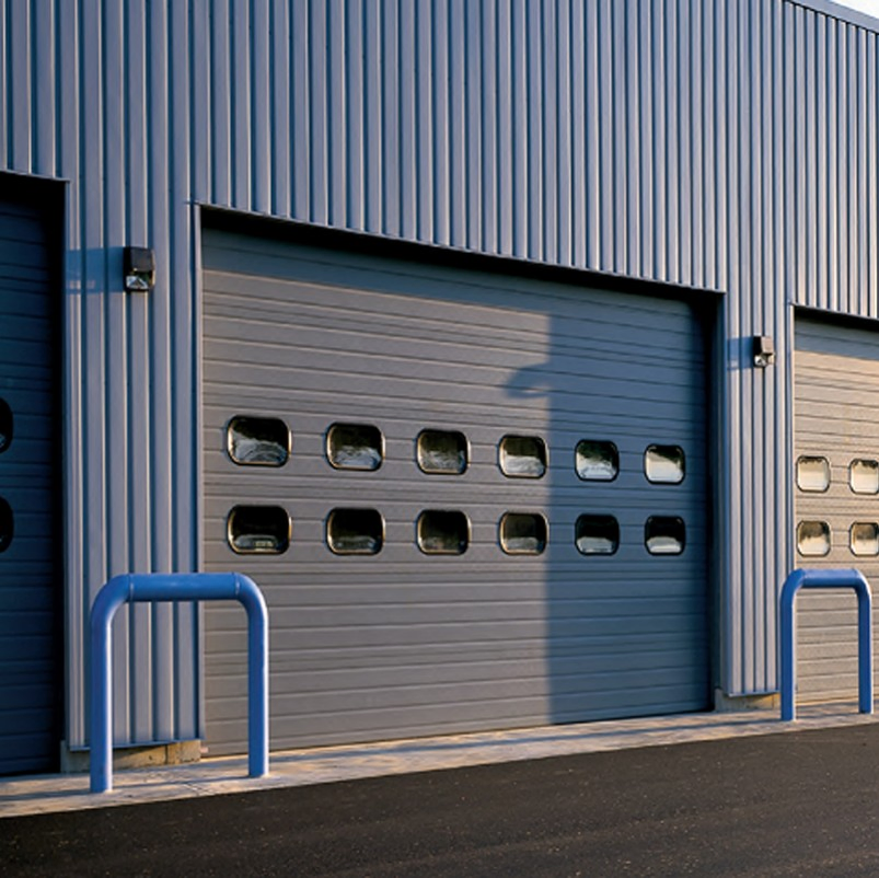 Industrial Automatic Thermal Insulated Sandwich Panel Steel Exterior Sectional Sliding Lifting Overhead Garage Door for Warehouse