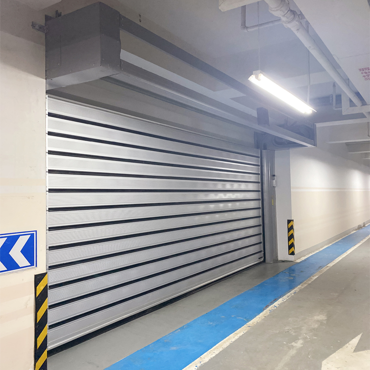 Efficient Fast and Frequent Opening Aluminum Spiral Electric Operated High Speed Door