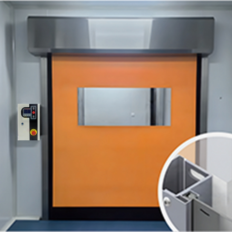 High-Speed PVC Roll-up Door for Clean Rooms