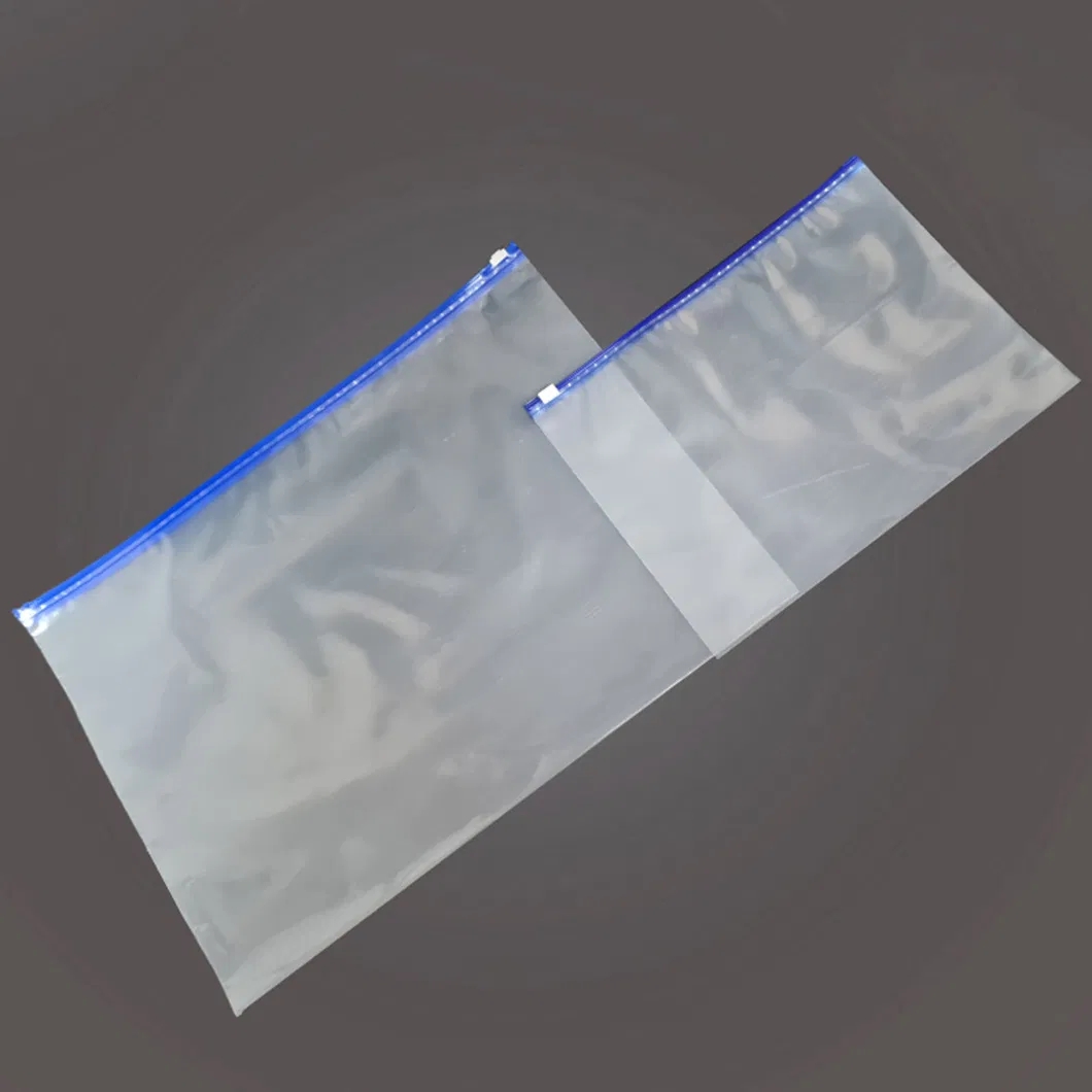 Wholesale PE Polyethylene Environmental Slide Lock Food Frozen Packing Zipper Bags