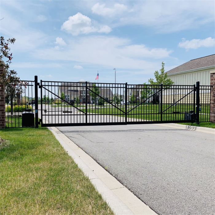 Wrought Iron Driveway Gate Villa Swing Gates
