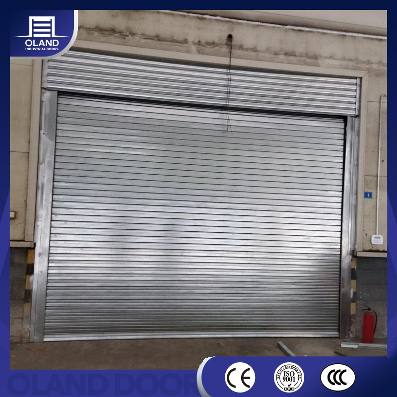 China Automatic Motorized Galvanized Steel Fireproof Rolling Fire Rated Resistance Roller Shutter Rolling Shutter Door