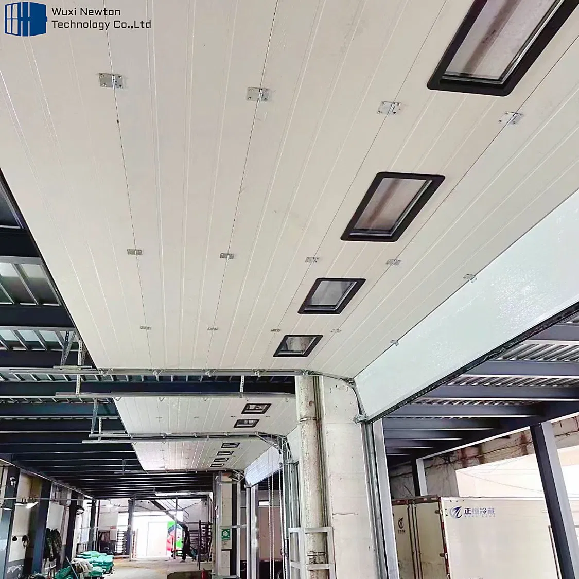 Industrial Sectional Vertical Lift Overhead Garage Doors