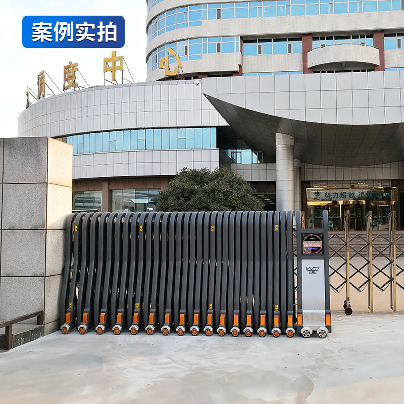 Aluminum Telescopic Gate for Brazilian Villas &amp; Homes Rain-Resistant Rust-Proof Ate