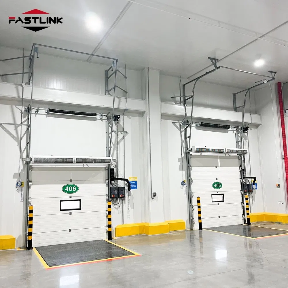 Fastlink Leading Technology Industrial Alloy Increased Security and Protection Stable Structure Design Electric Telescopic Lip Dock Leveler