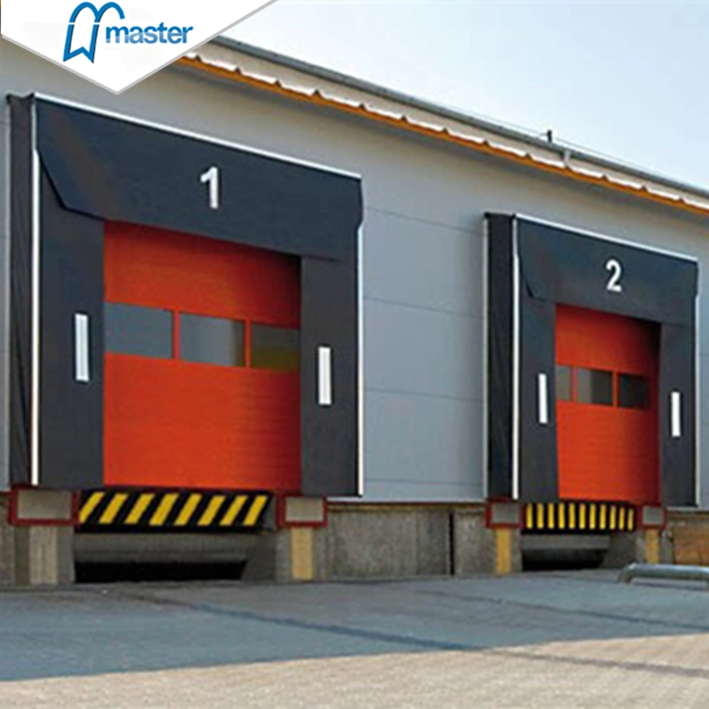 Inflatable Curtain Sponge Mechanical Industrial Sectional Door Loading Dock Shelter &amp; Dock Seal for Warehouse
