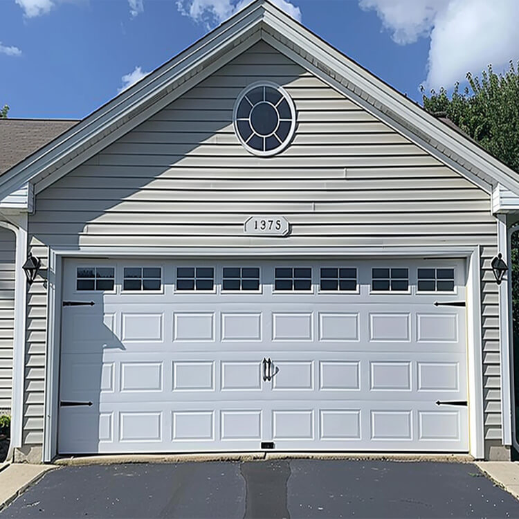 Hot Sale Automatic Sandwich Panel Insulated Garage Door for Residential Parking Garage