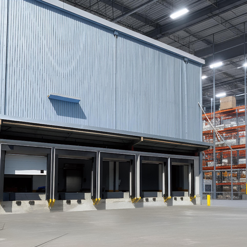 Inflatable Adjustable Dock Seal for Warehouse Loading Platform