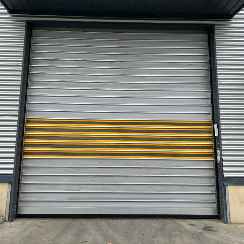 China New Automatic Aluminum Garage Intelligent Industrial Interior Rolling High Speed Spiral Door with Manual Buttons
