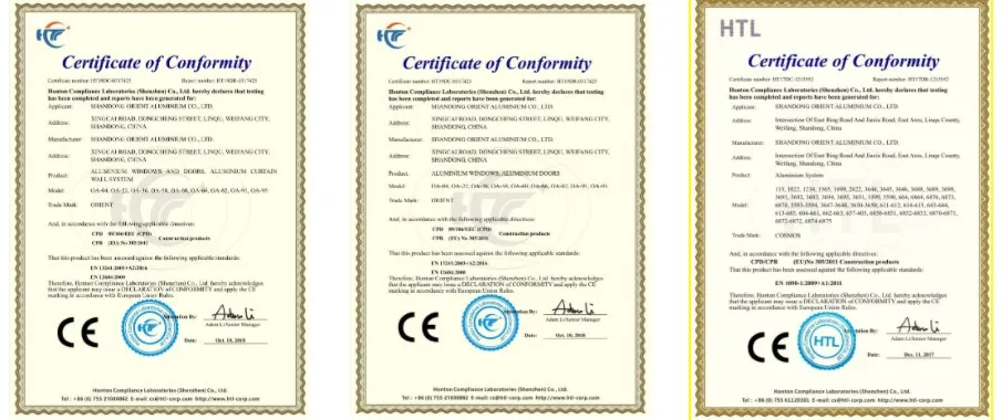 Certification